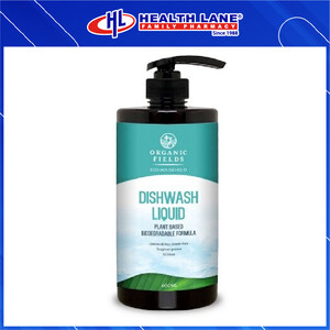 ORGANIC FIELDS DISH WASH (600ML)